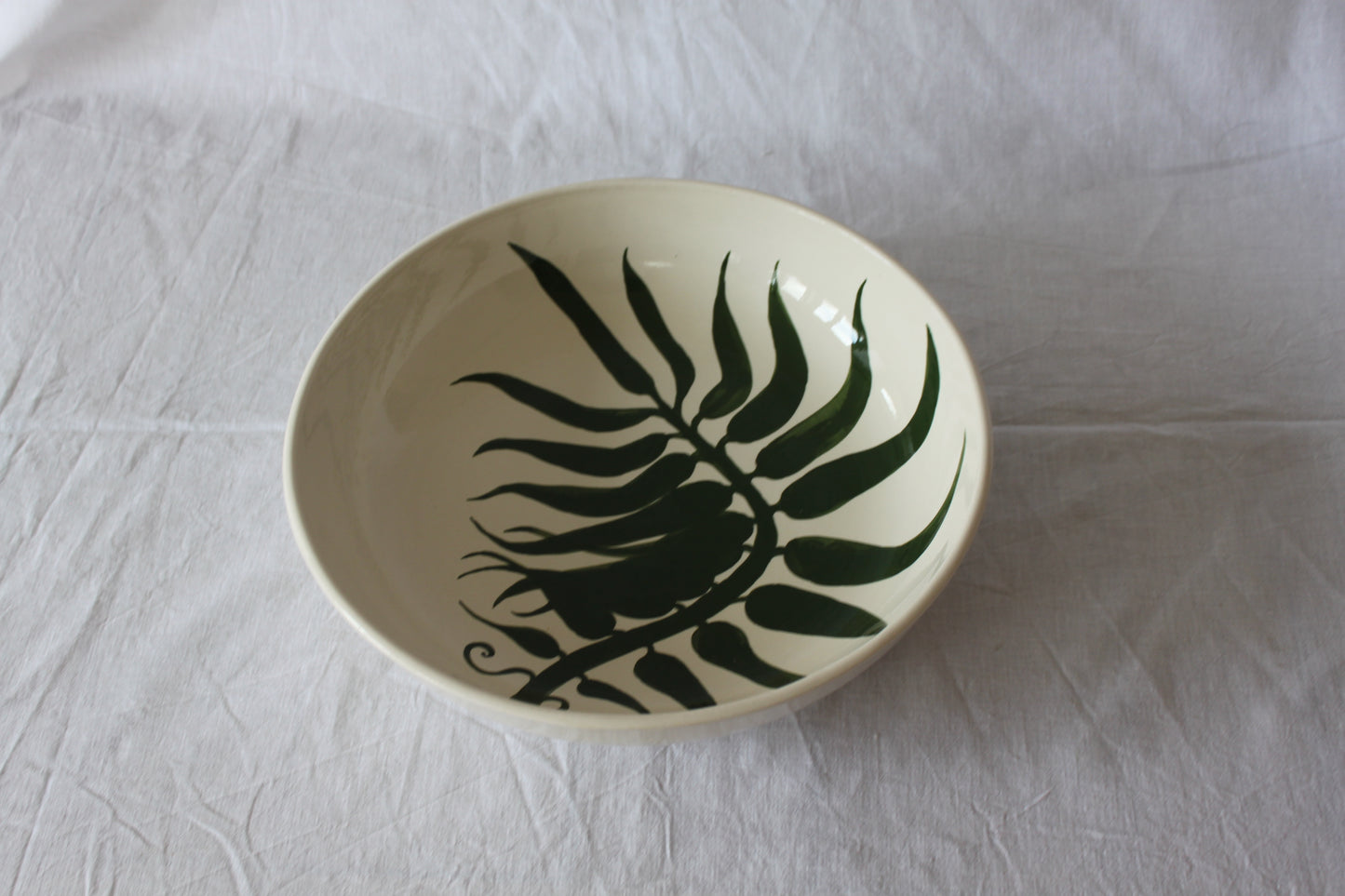 Ceramic serving bowl by Kitty Arden