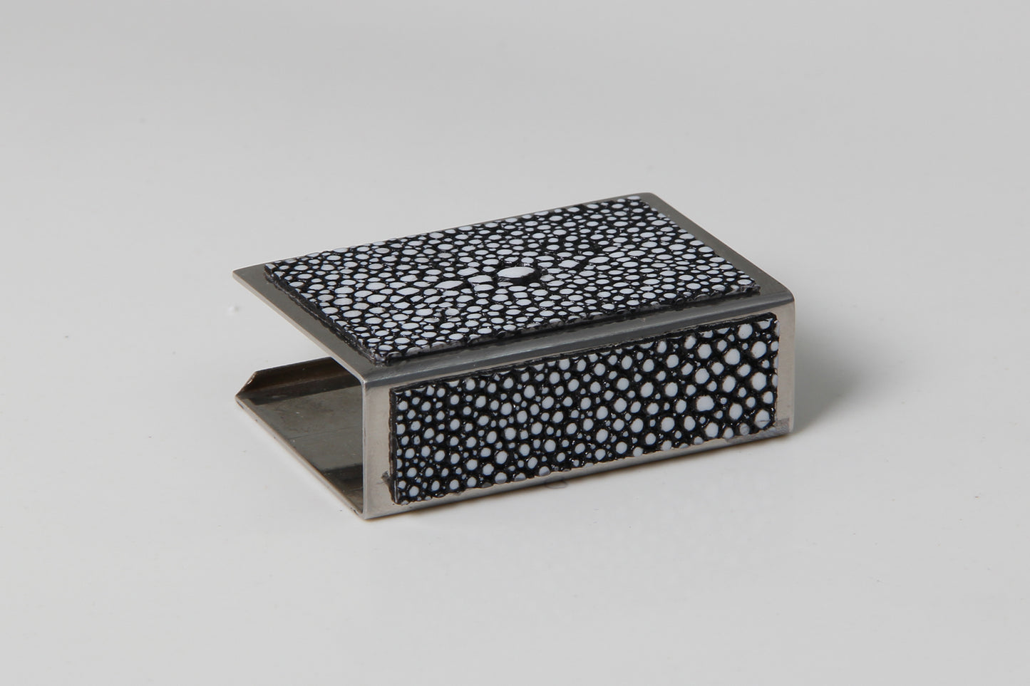 Matchbox holder Match box holder shagreen matchbox cover