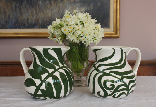 Unique curvy Jug by Kitty Arden