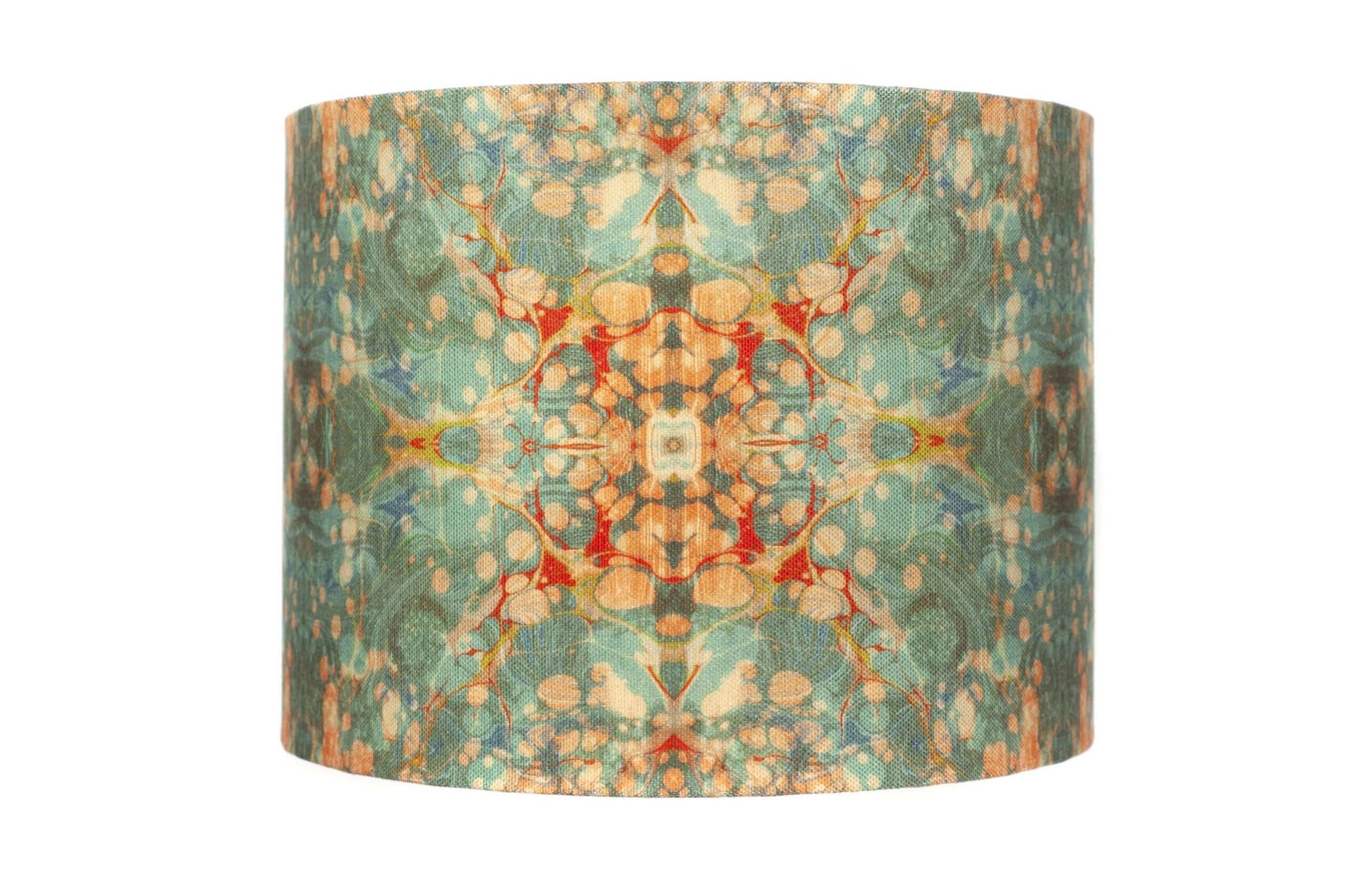 Lamp shade Green lamp shade Handmade lamp shade