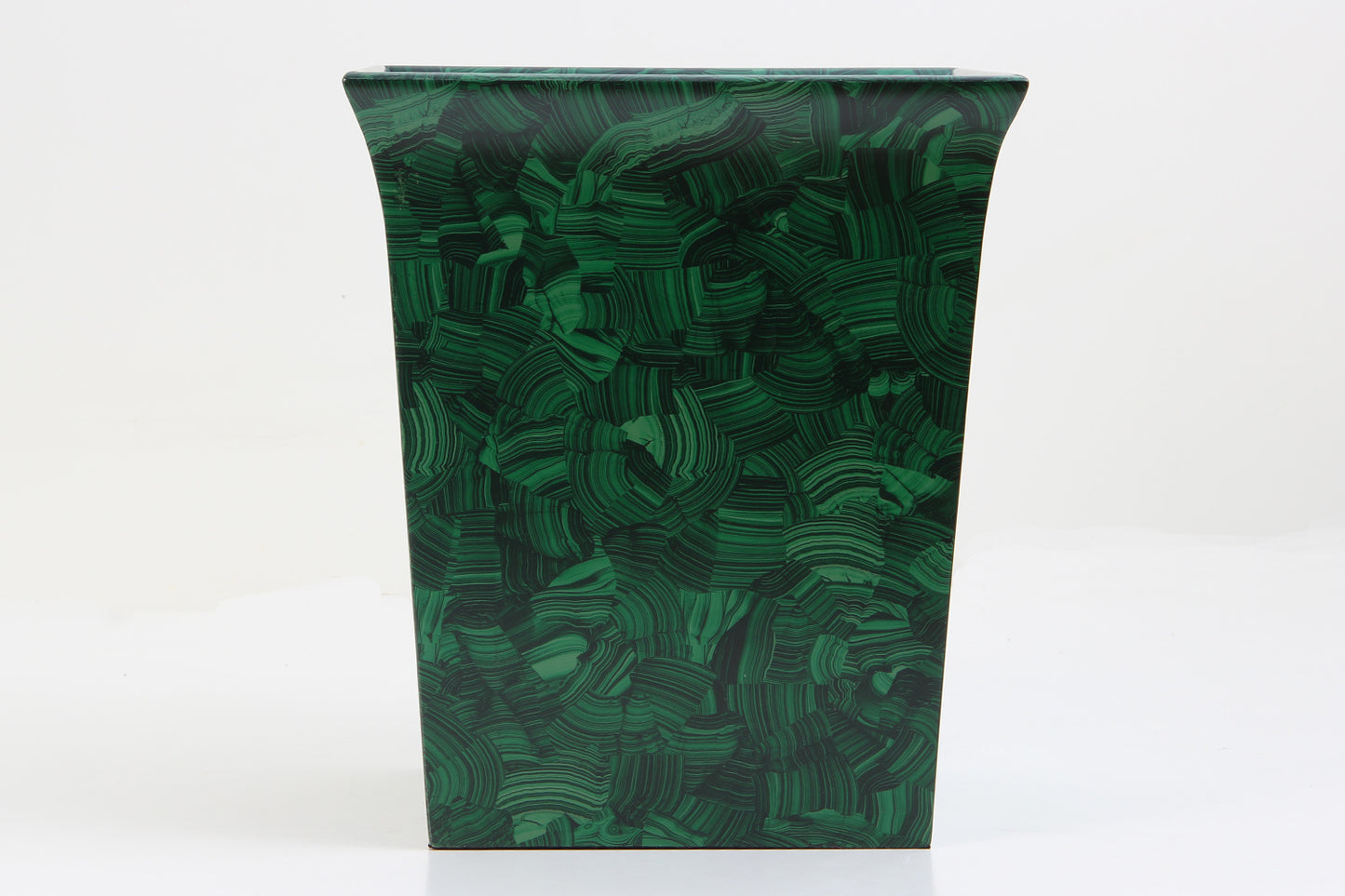 Gorgeous green Malachite Waste Bin trash can