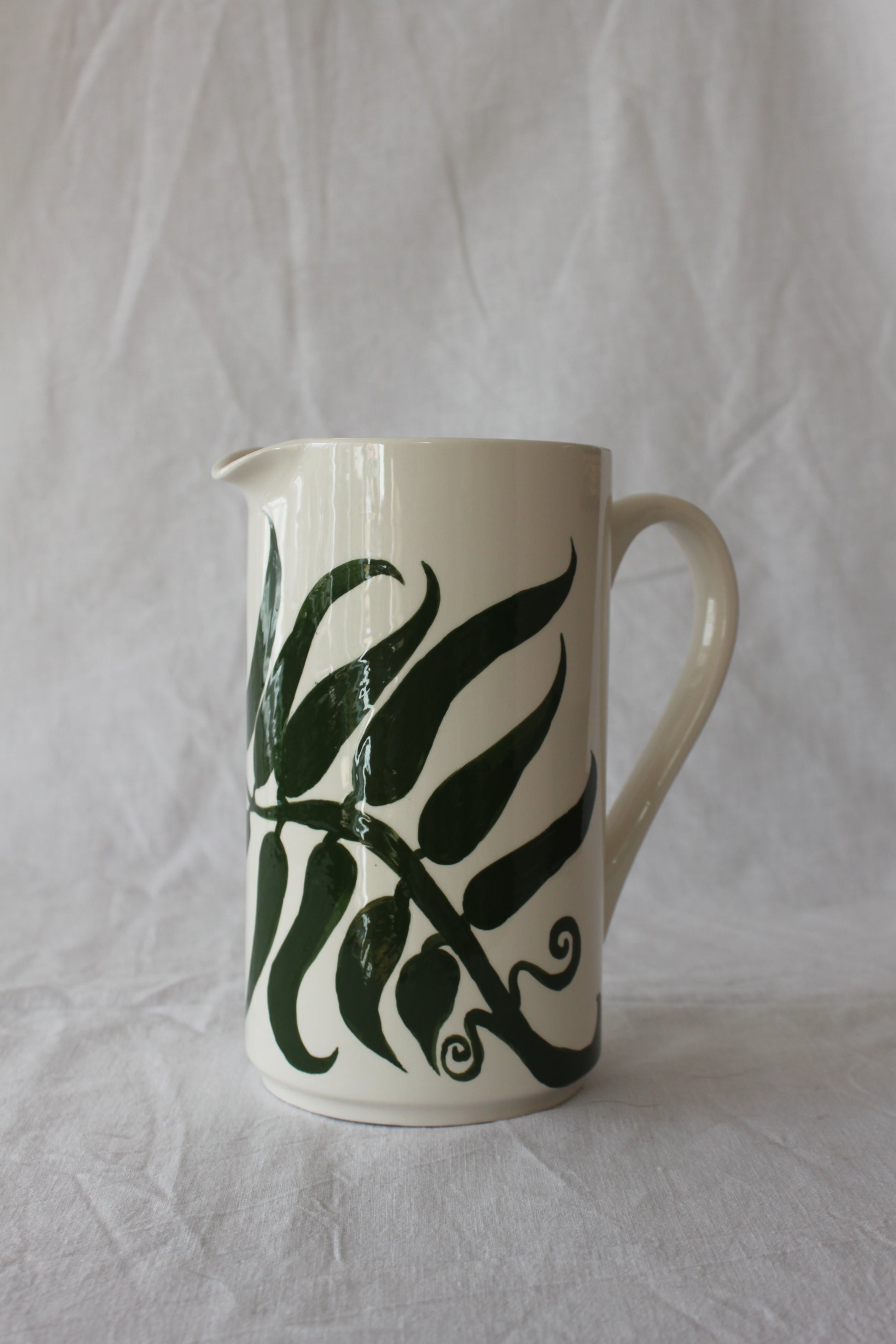 Kitty Arden's ceramic Straight Fern jug