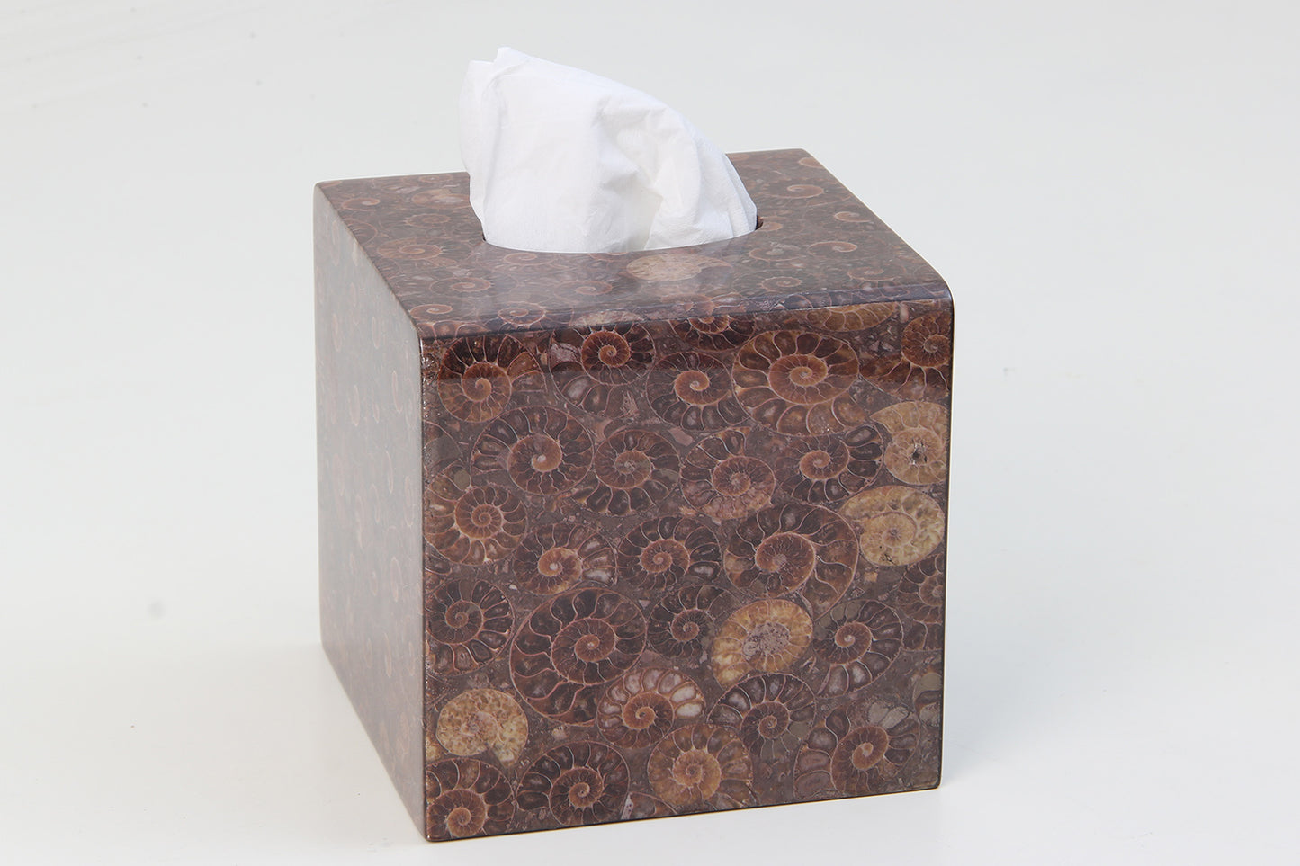 Earth-Tone Square Tissue Cover