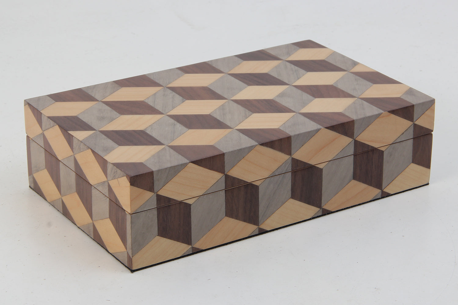 Elegant Bridge Set Marquetry cubes