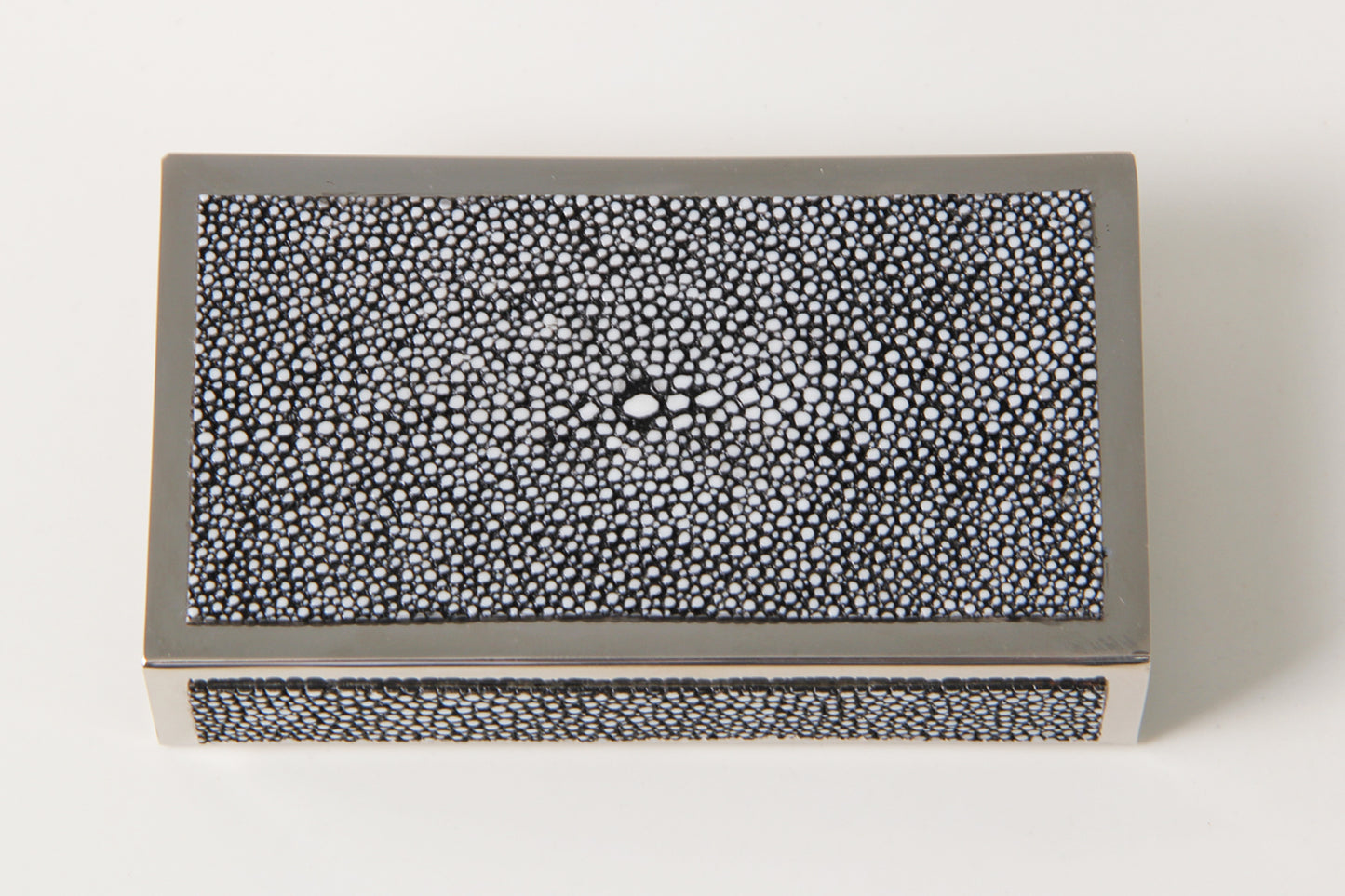 Matchbox cover charcoal shagreen