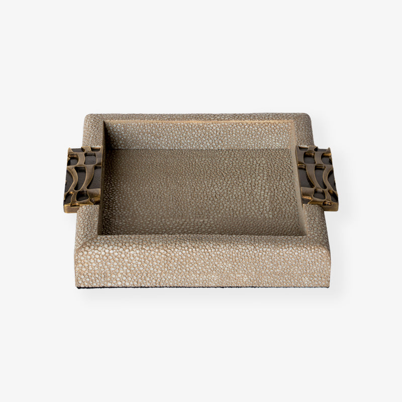 Trinket tray Forwood Design dune shagreen trinket tray