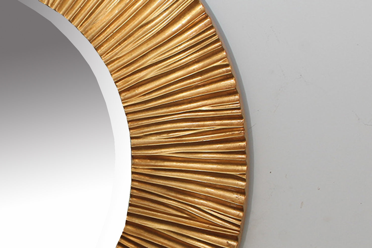 Large wall mirror Gold round wall mirror