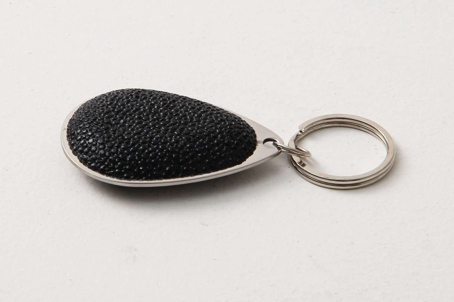 key fob Forwood Design Black shagreen key fob