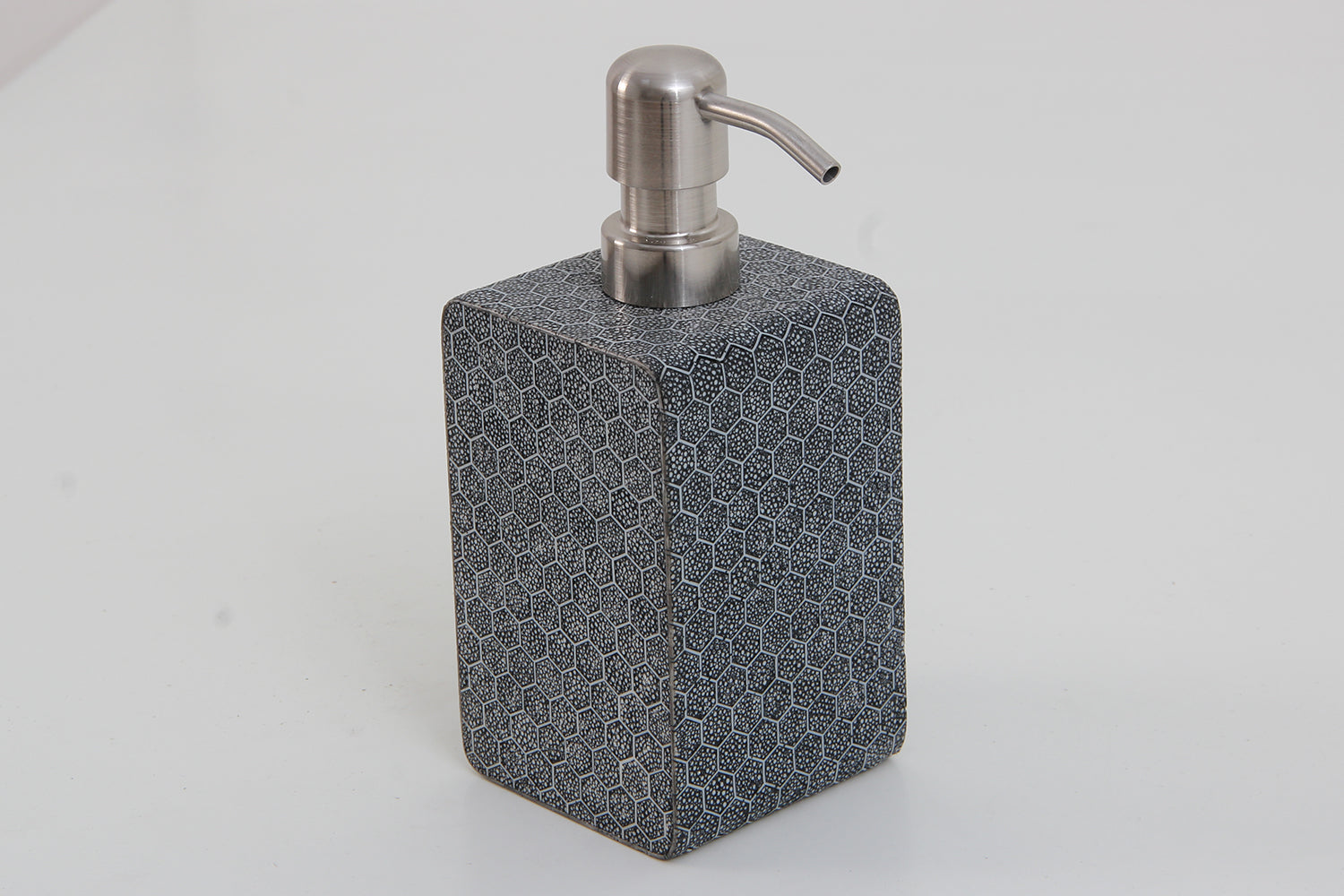 Shagreen soap pump chic shagreen soap pump