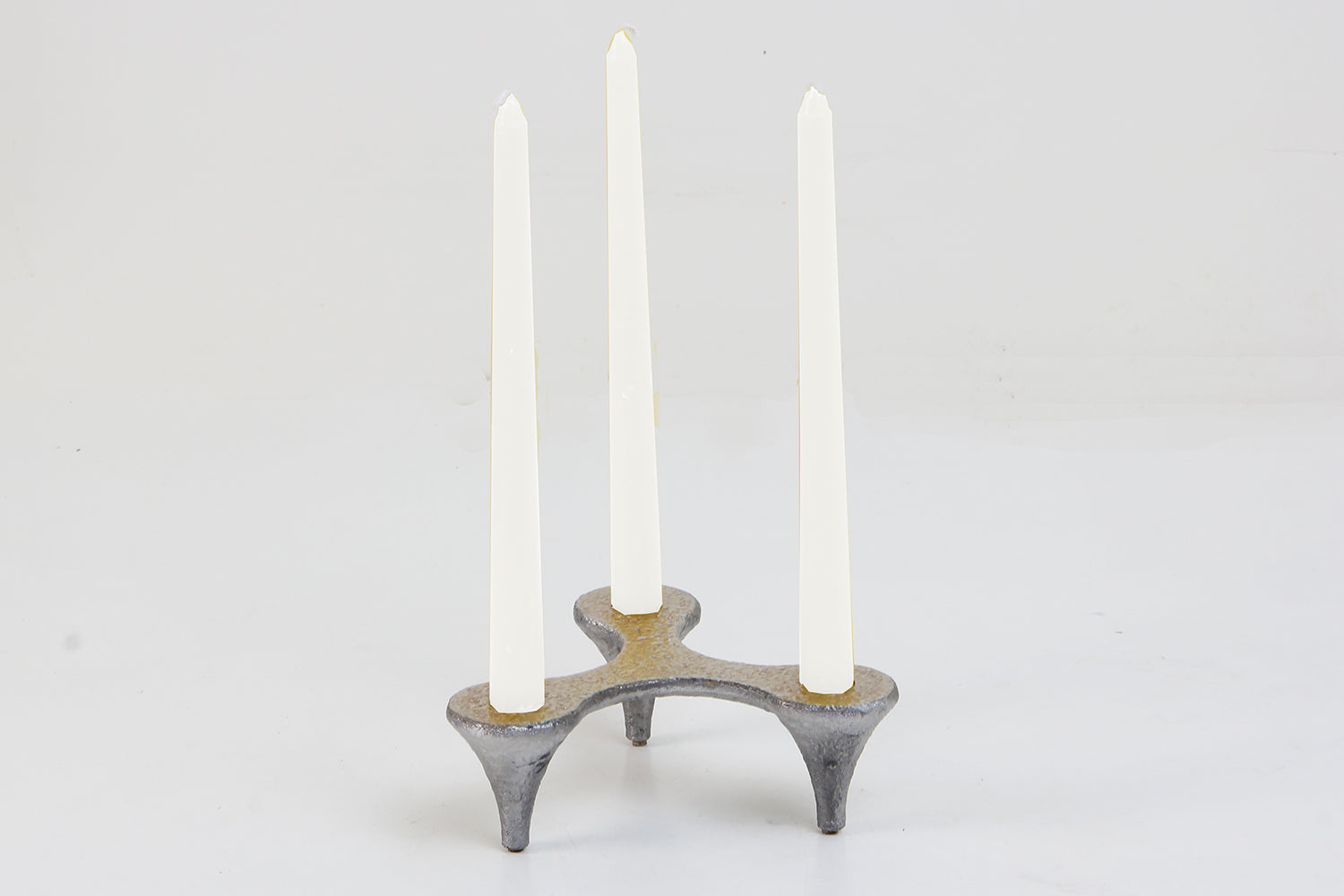 Henry Forwood's silver candle holder