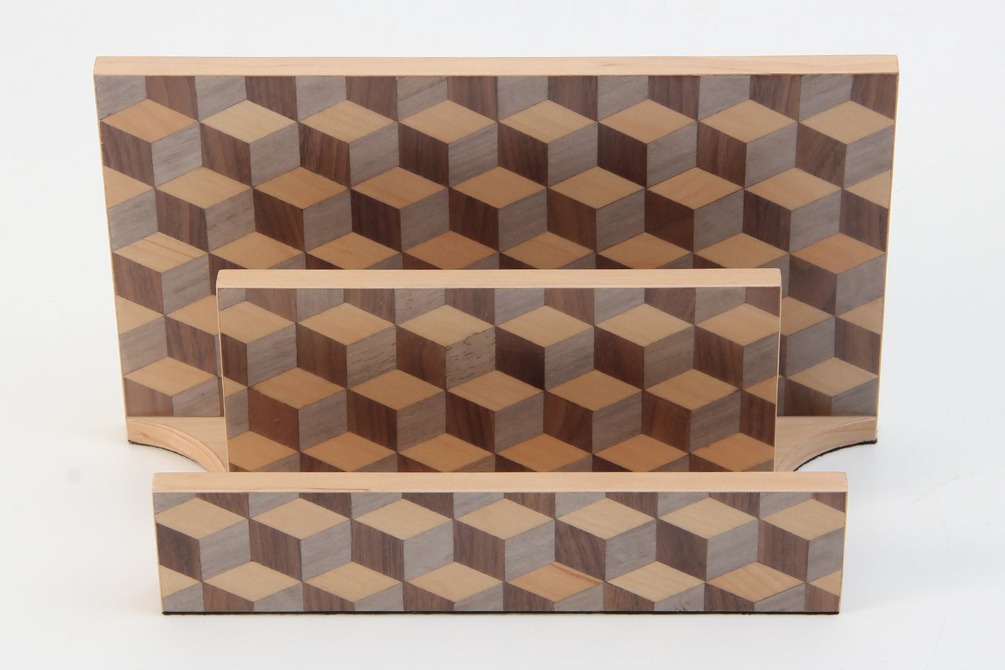 Unique Marquetry Letter rack