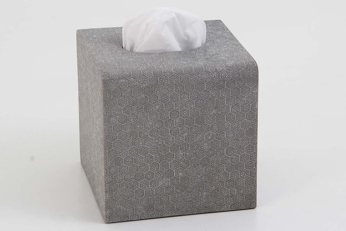 Forwood Design tissue box in barley shagreen