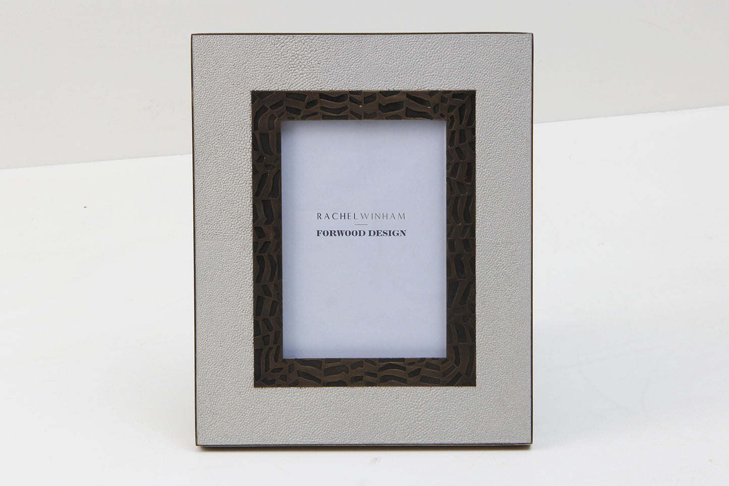 photo frame unique white shagreen 7x5 photo frames