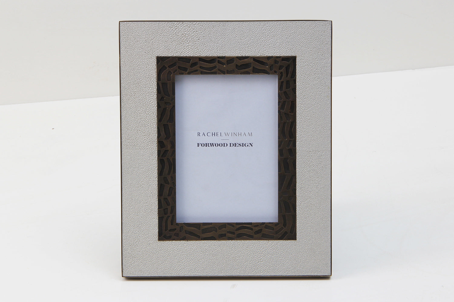 photo frame unique white shagreen 7x5 photo frames