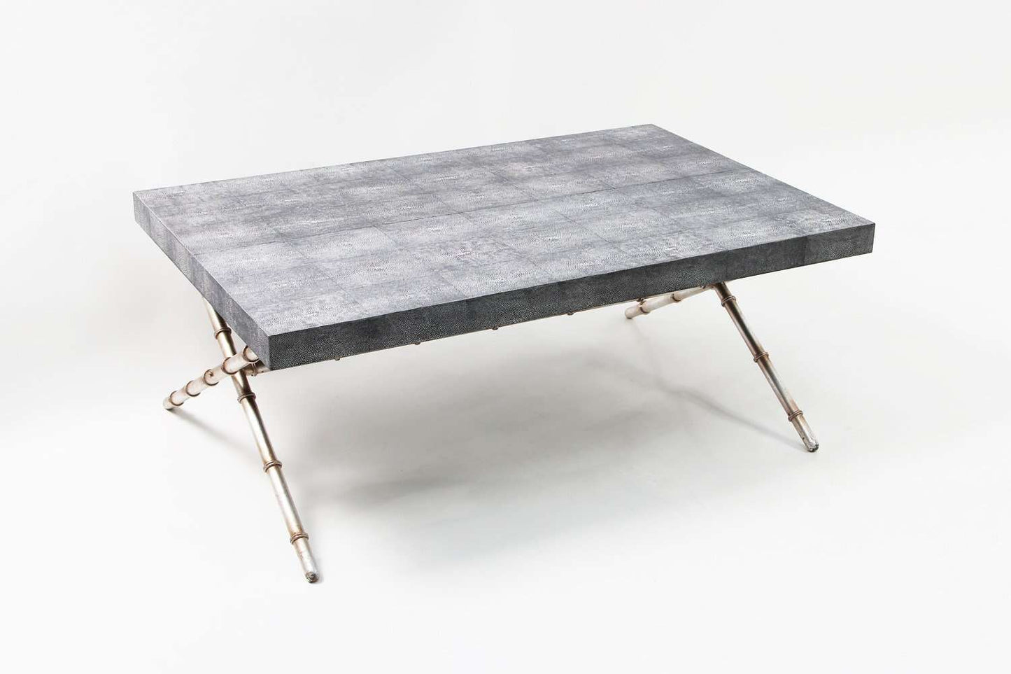 Table small flats coffee table dining table Shagreen table