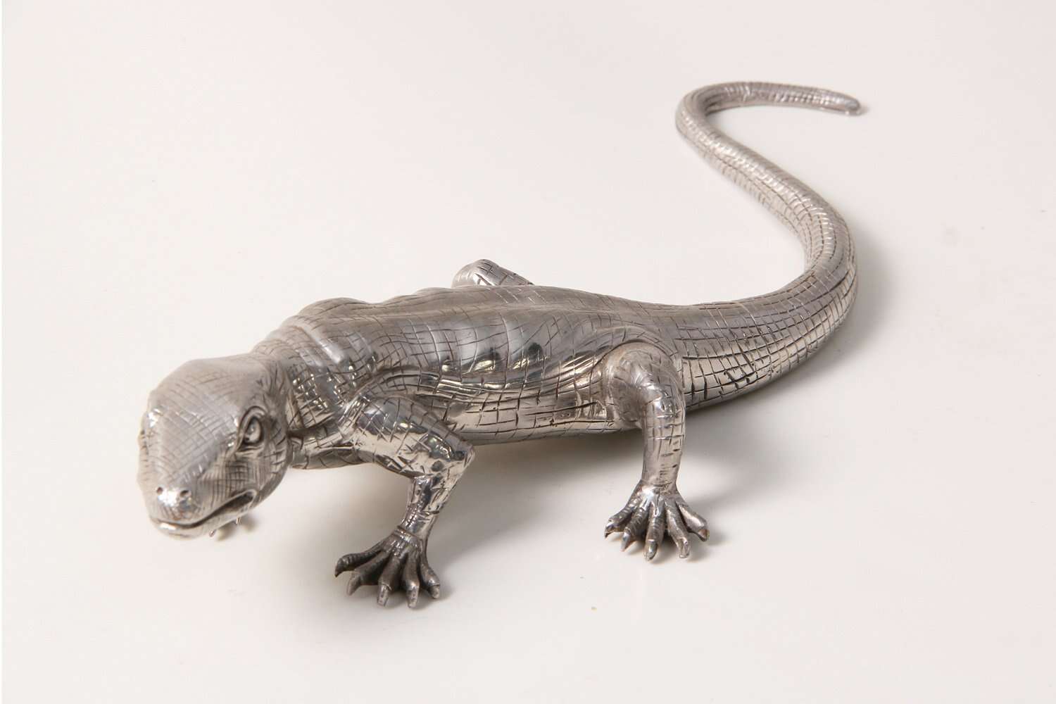 Eddie Lizard - Stainless Steel Sculpture – Forwood Design