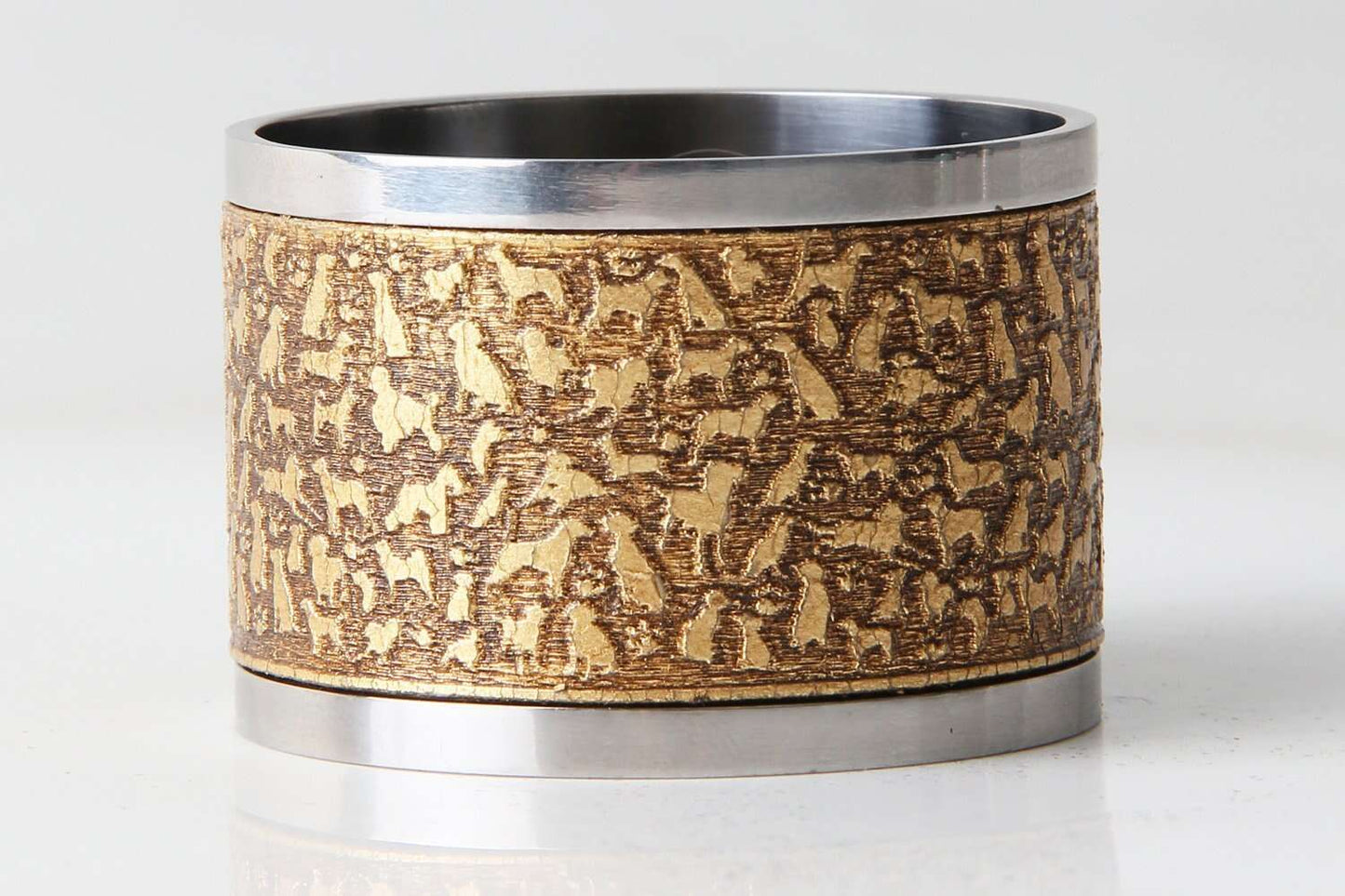 Napkin rings Gold dog napkin holders napkin rings