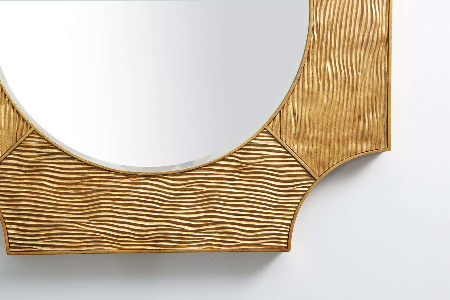 Wall mirror modern gold wall mirror