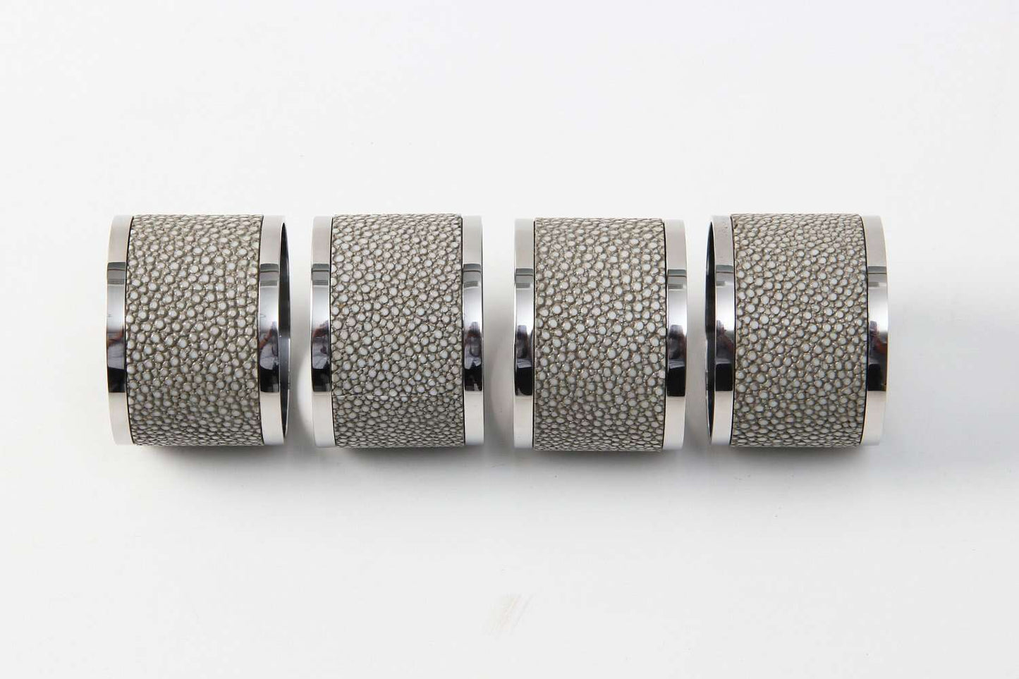 Napkin rings Unique Shagreen napkin rings