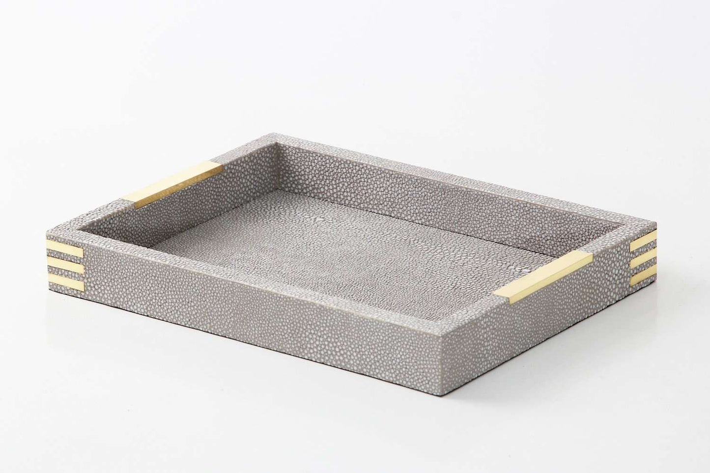 Desk organiser shagreen desk tray luxury gift present