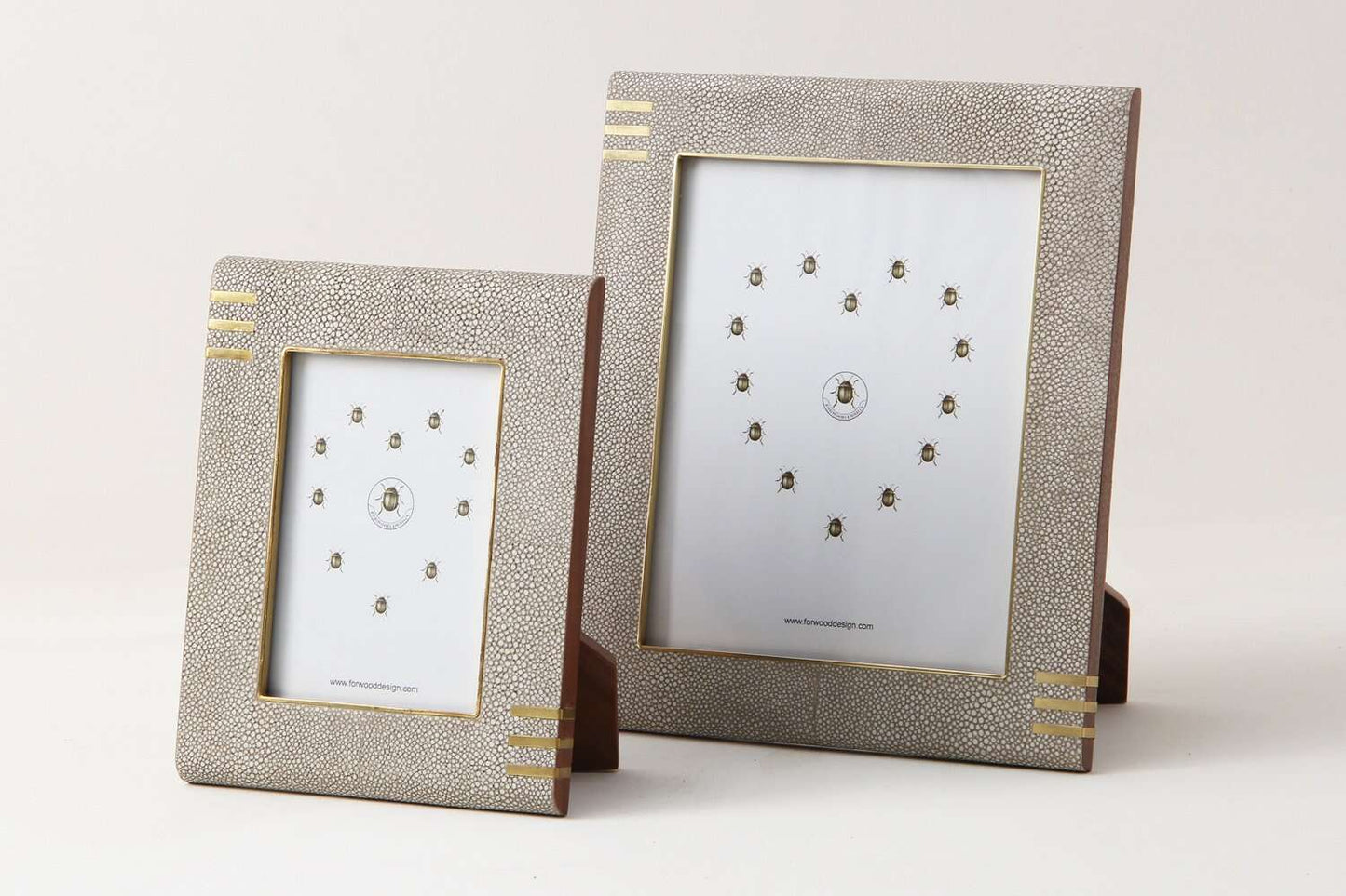 Shagreen photo frames Unique shagreen photo frame
