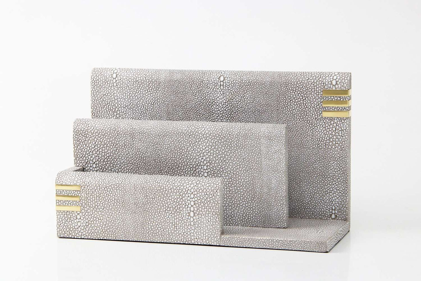 Shagreen letter rack gorgeous letter rack