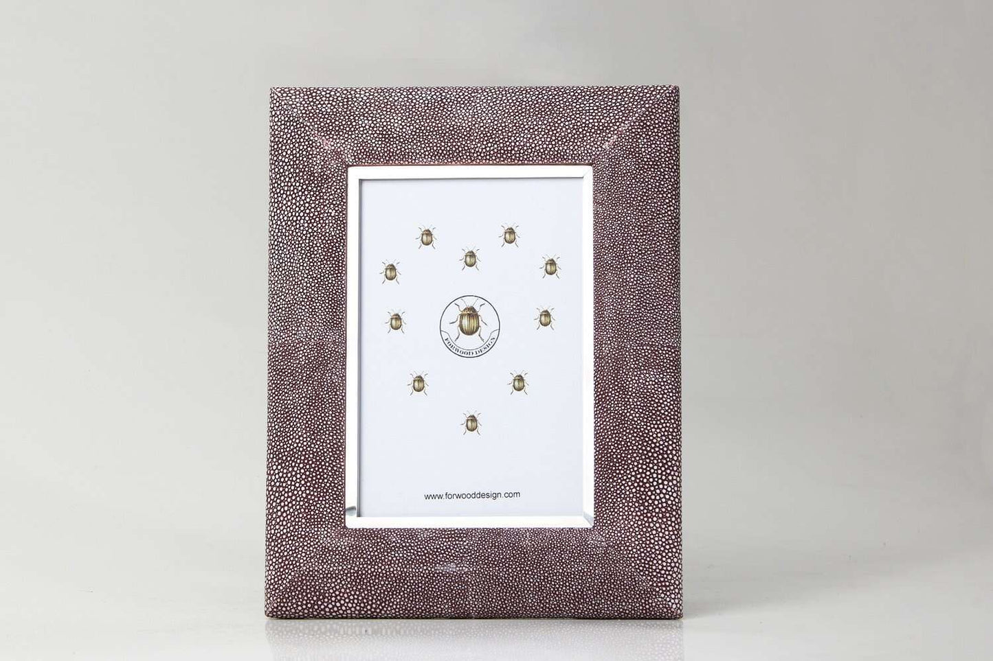 7" x 6" shagreen photo frames luxury birthday present gift