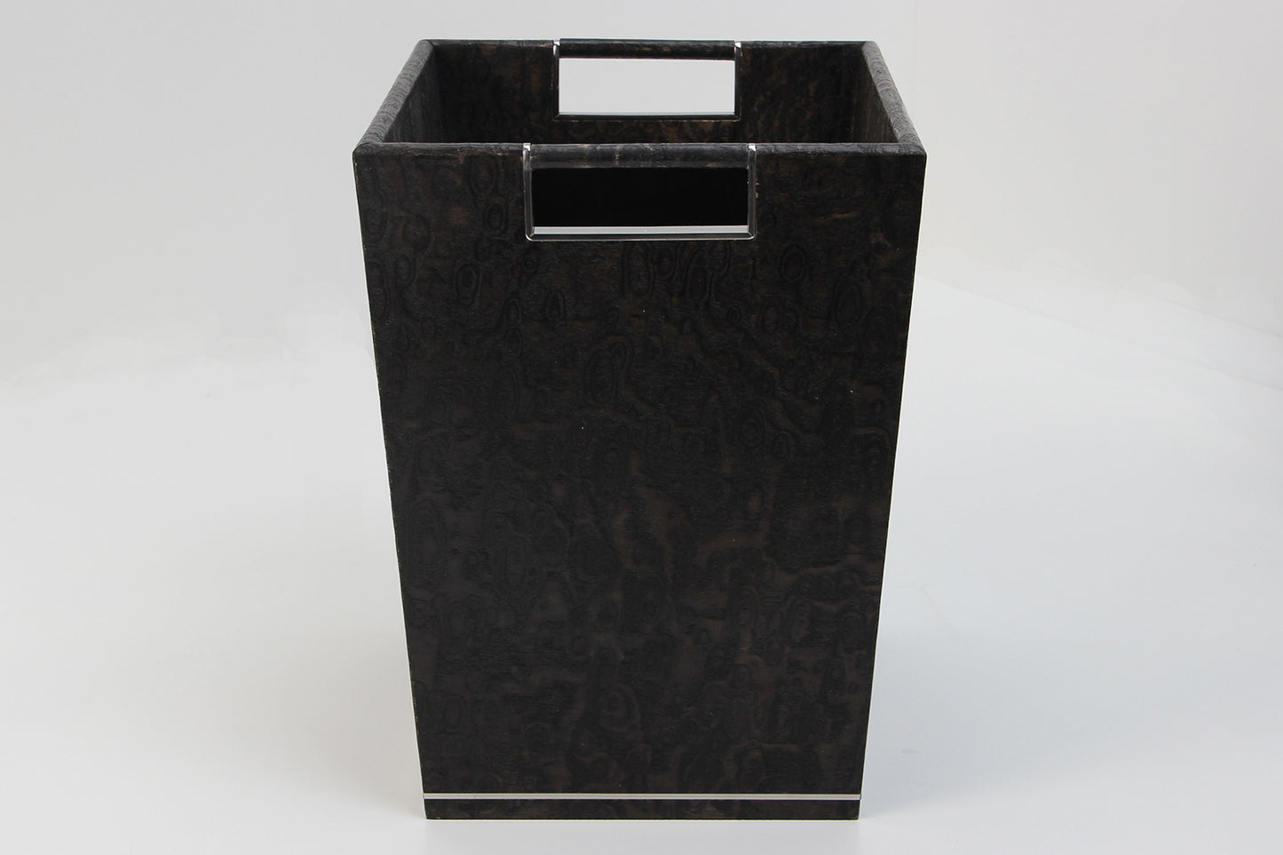 black silver waste paper bin unique waste paper bin