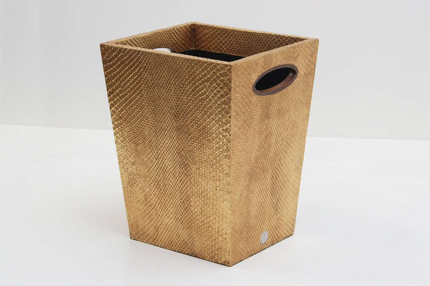 Gold waste paper bin gold Boa trash can