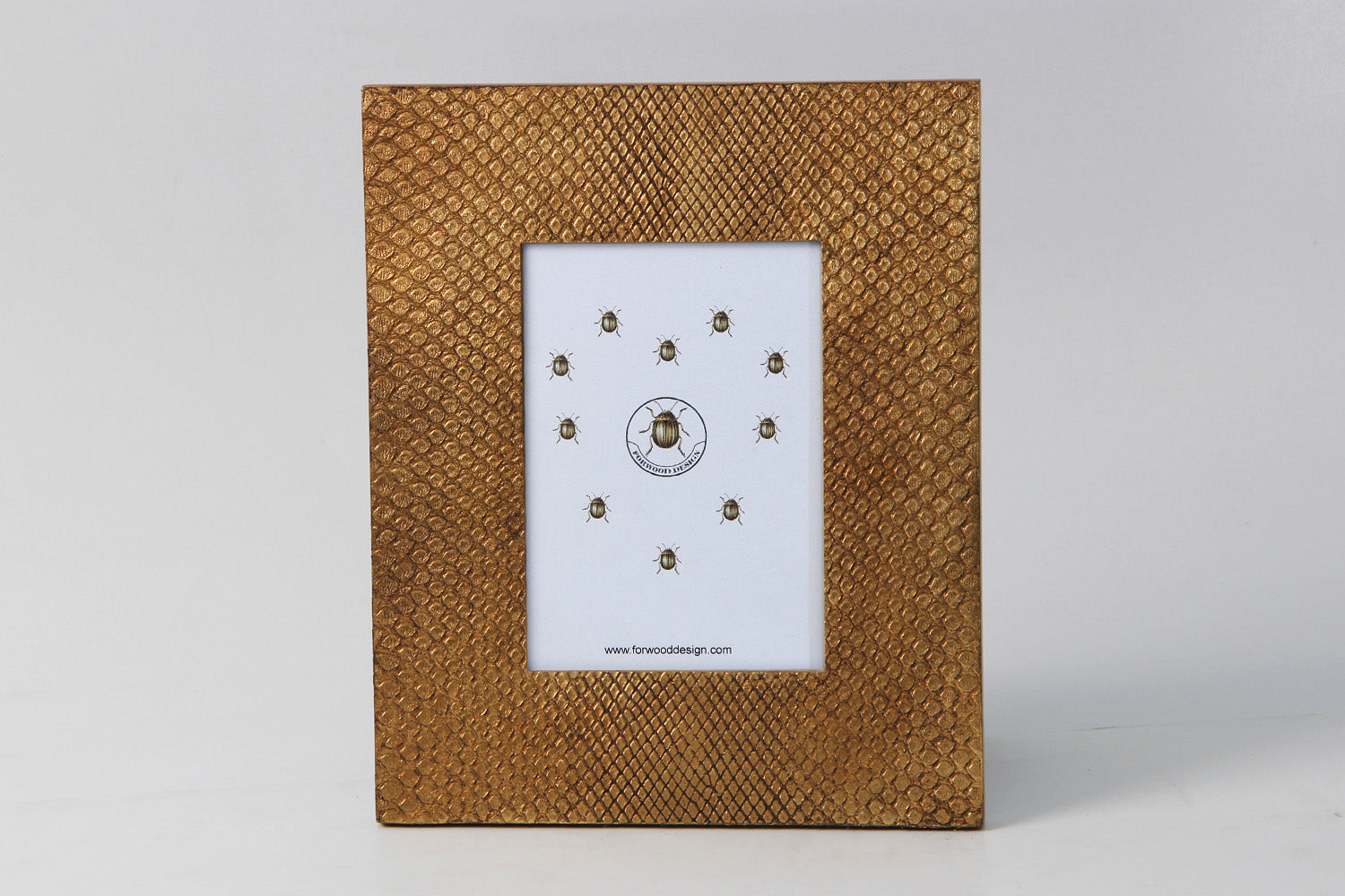 7x5 photo frame Gold photo frames unique Forwood design frame