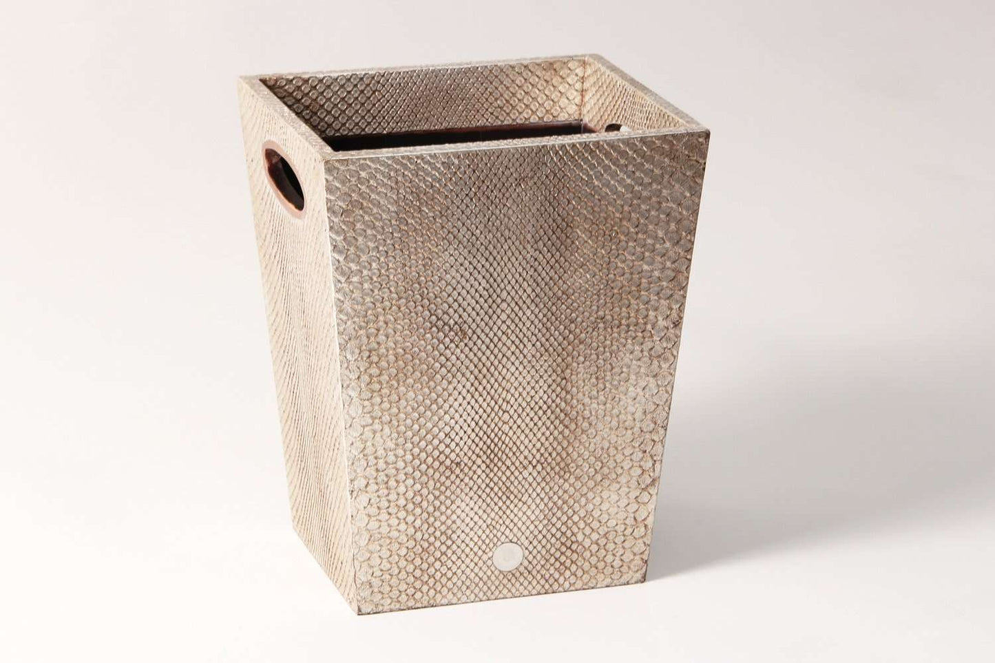 Waste paper bin Chic Silver waste paper bin