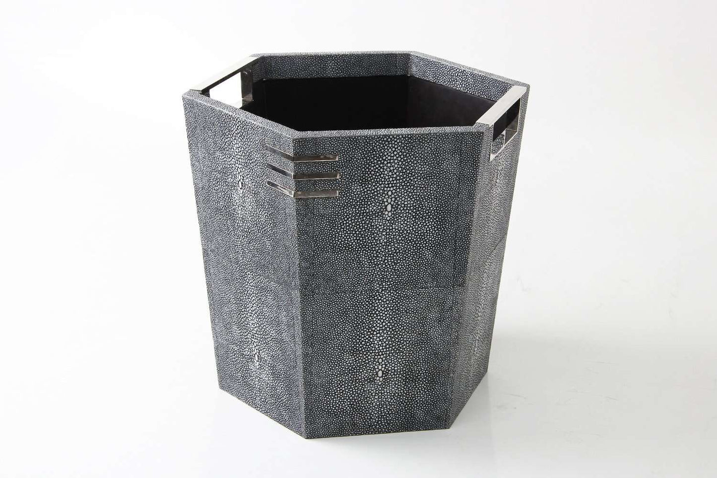 waste paper bin grey shagreen Unique waste paper bin