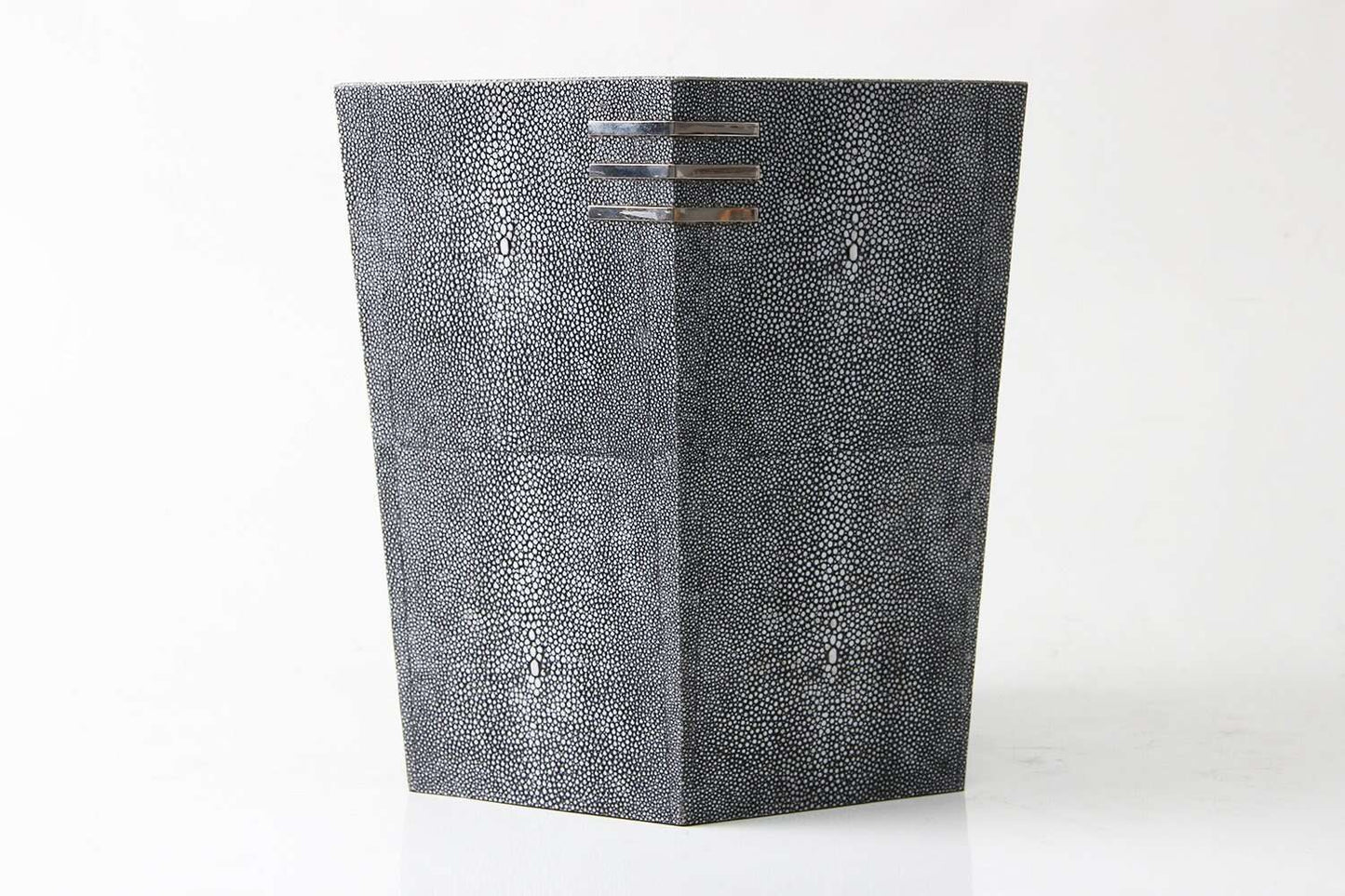 Unique waste paper bins Shagreen waste paper bin