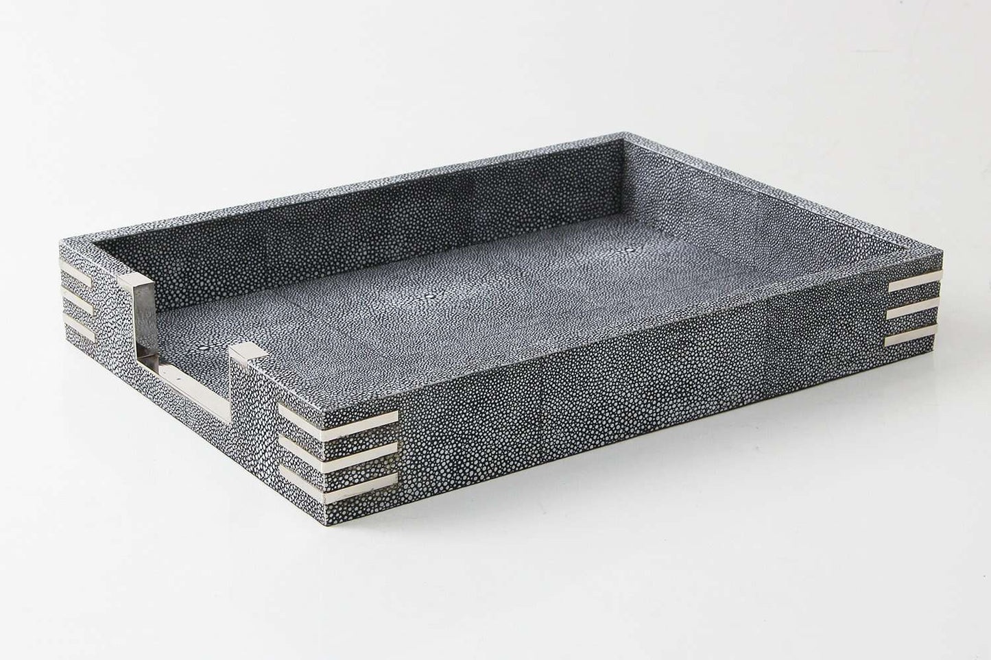 Shagreen desk tray A4 intray