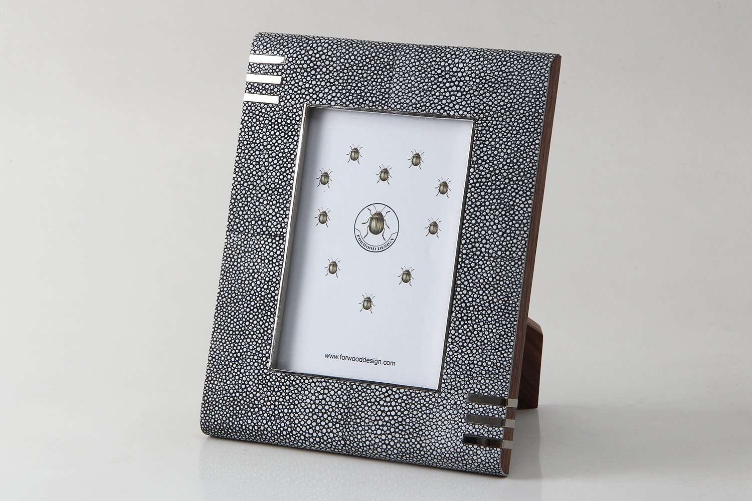 Gorgeous shagreen photo frame birthday gift present photo frame