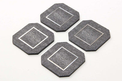Unique shagreen coasters drinks coasters placemats and coasters
