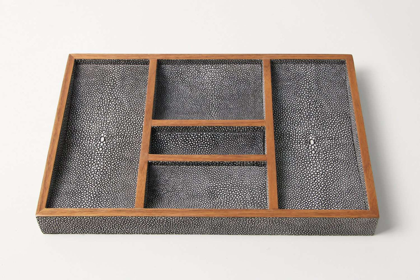 luxury shagreen valet tray desk tray hall tray