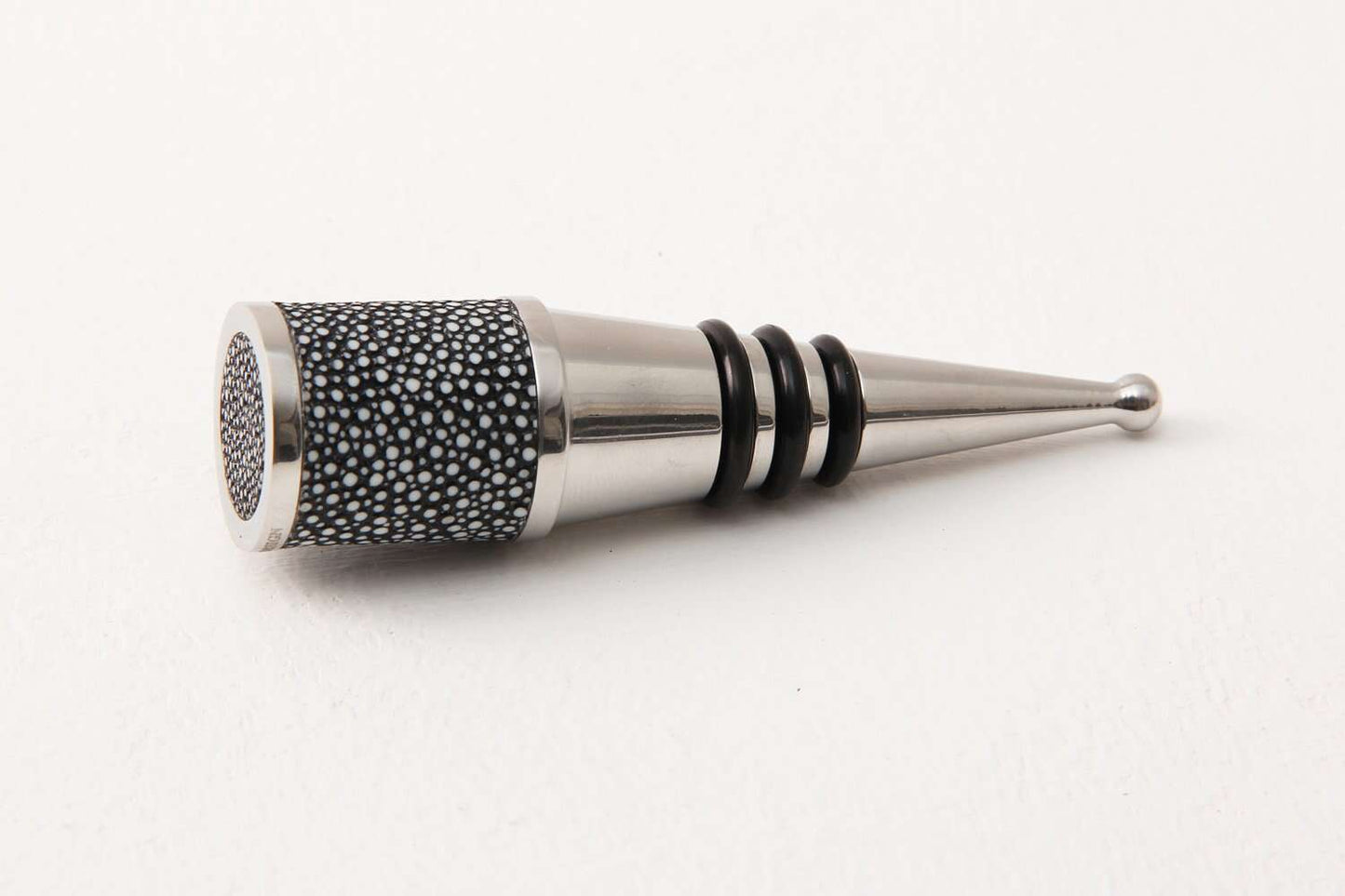 Birthday gift present shagreen wine bottle stopper
