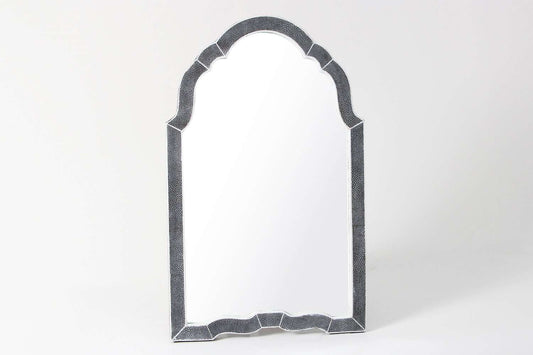 dressing table mirror Grey shagreen dressing table mirror