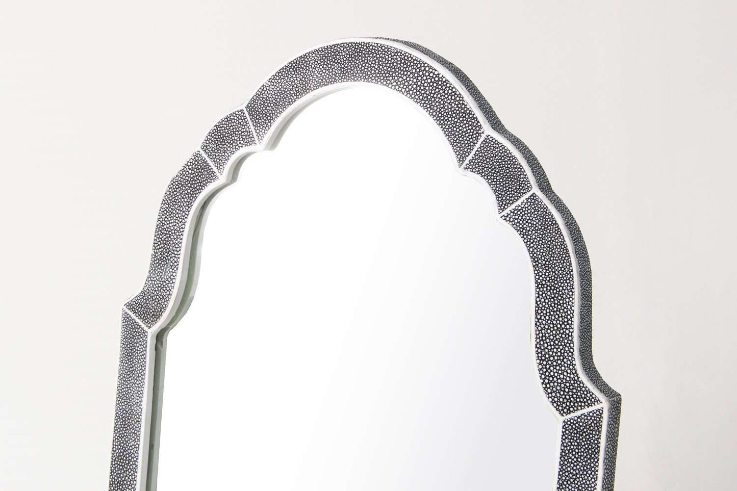 Dressing table mirror luxury shagreen dressing table mirror