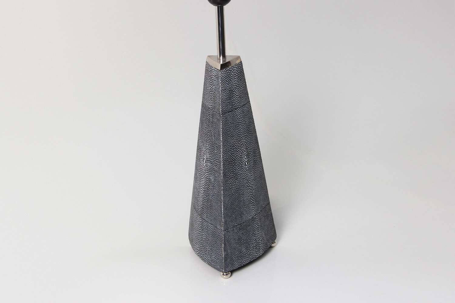 Desk lamp grey shagreen desk lamp