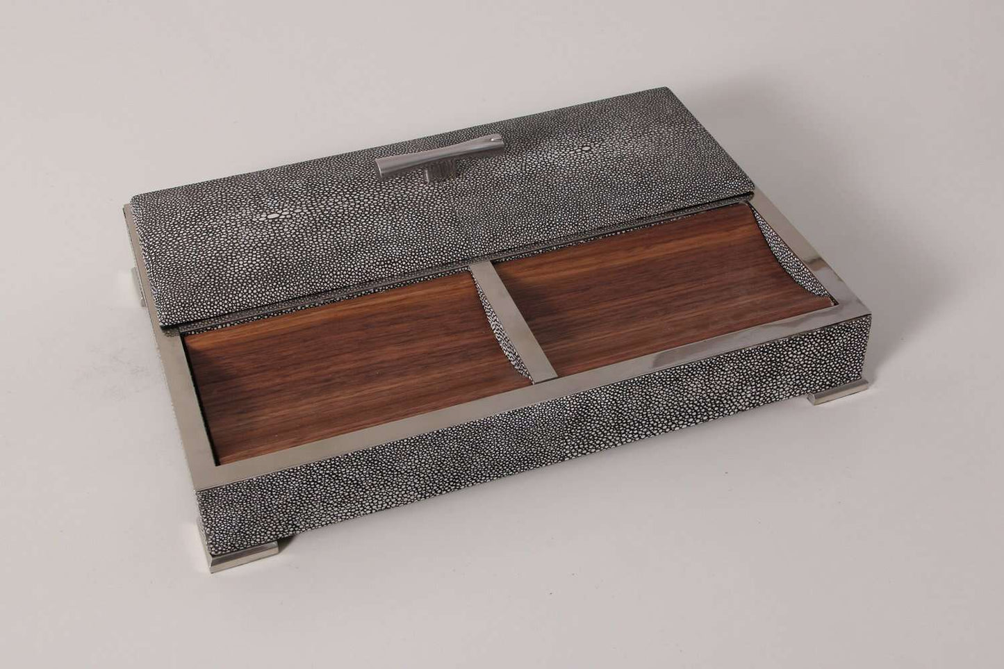 Valet tray birthdaty gift present Shagreen valet tray