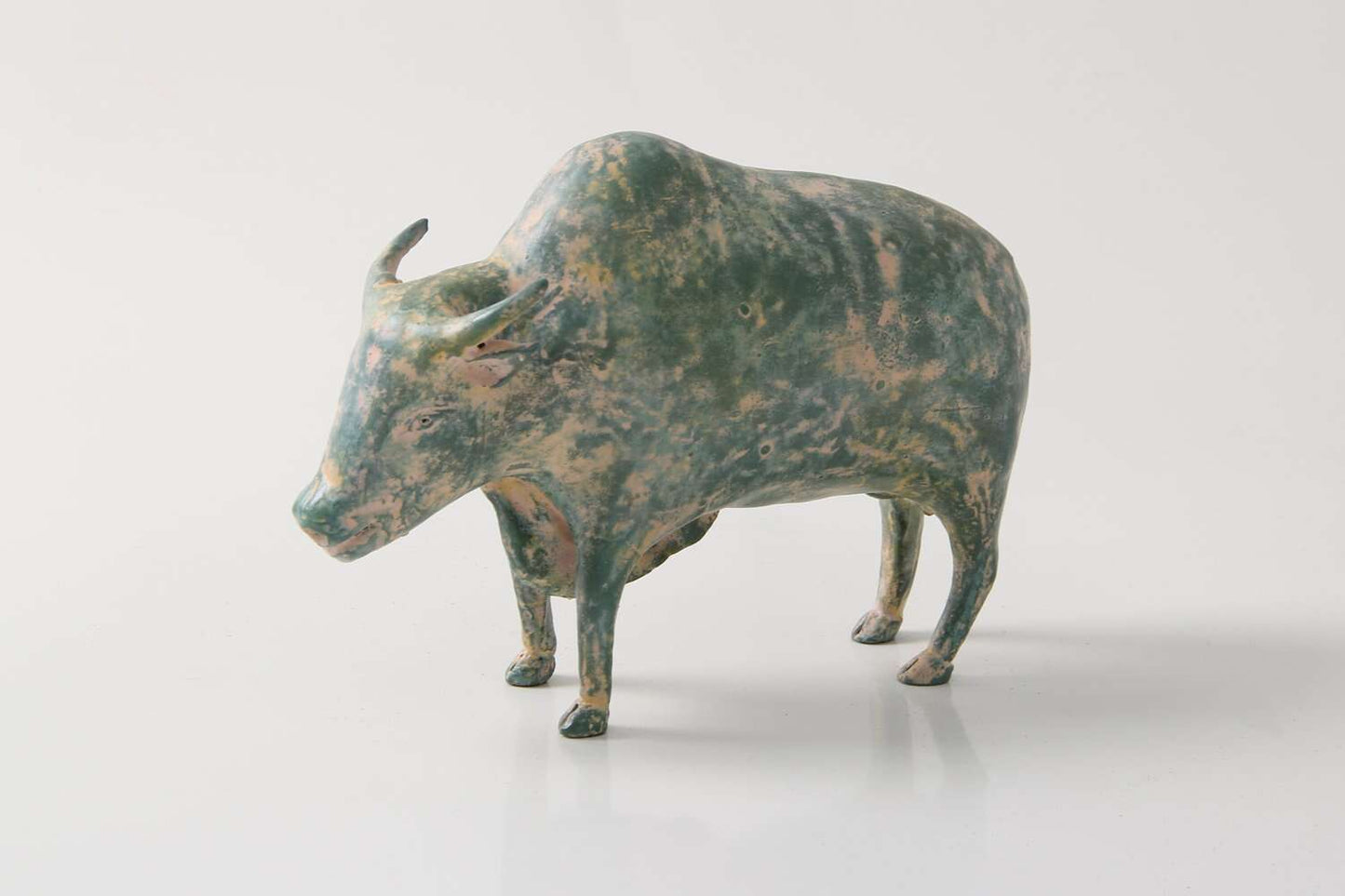 Sculpture chic Water buffalo sculpture