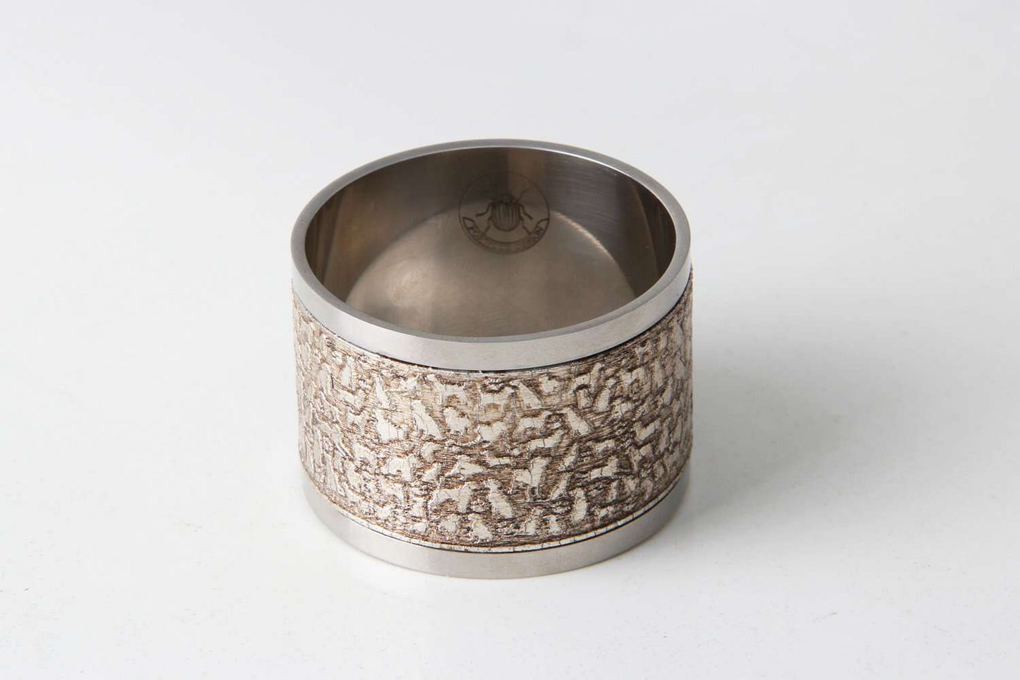 Napkin rings chic silver dog napkin rings