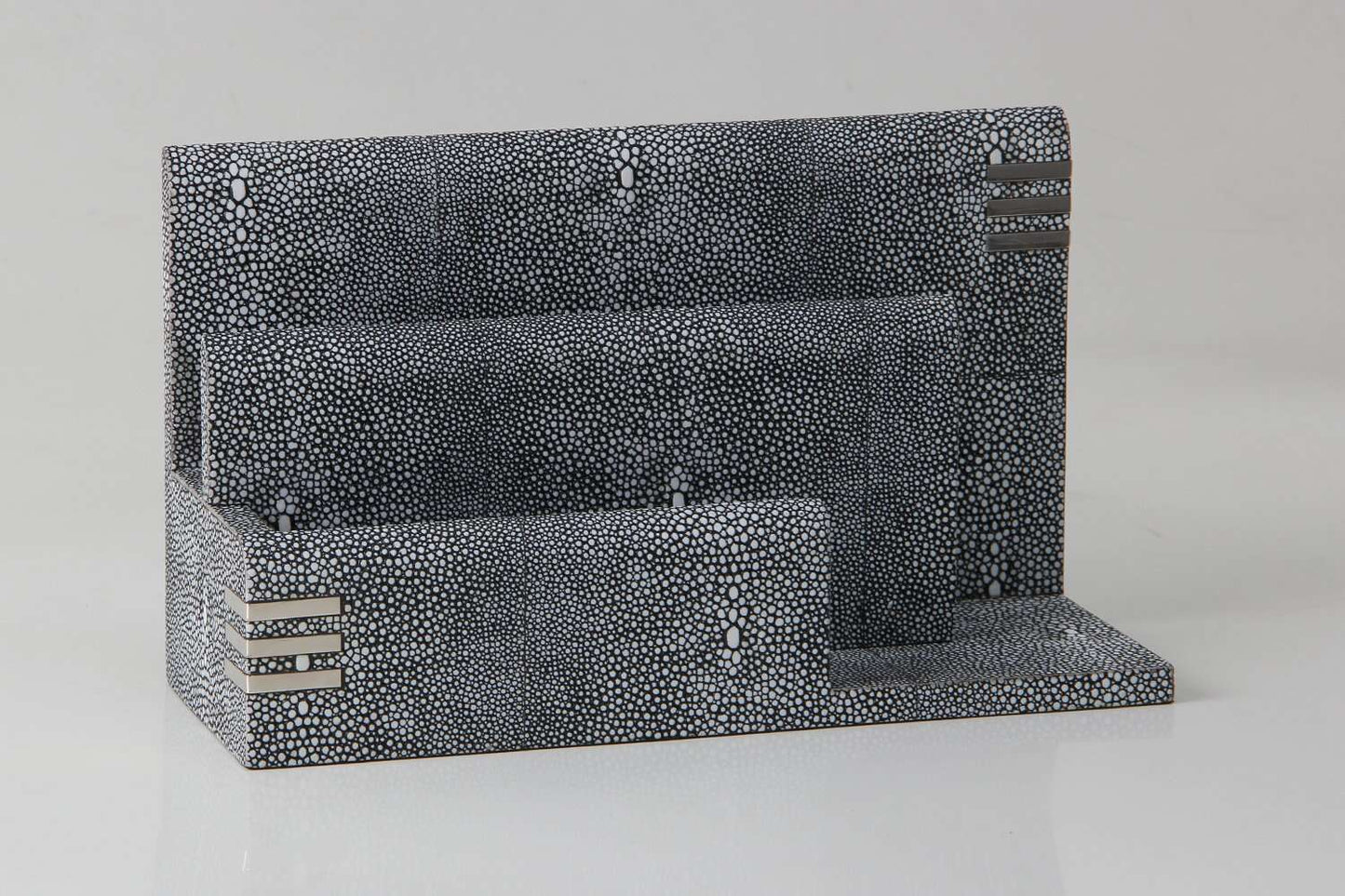 Shagreen Letter rack for interior designers