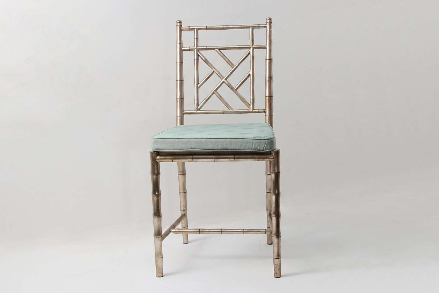 Dining-chair-antiqued silver