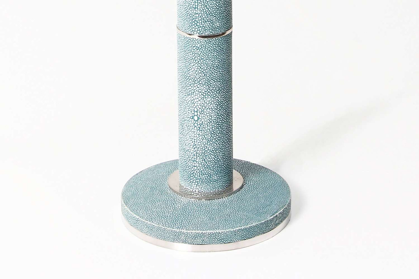 Desk lamp Teal desk lamp Chic shagreen desk lamp
