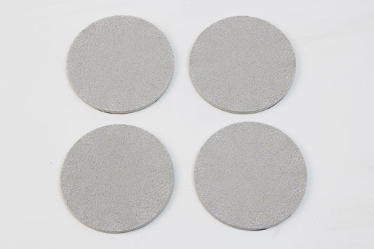 coasters white shagreen coasters
