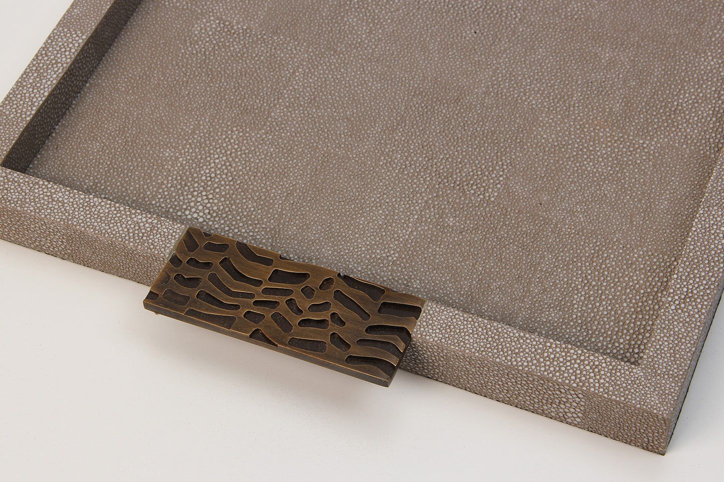 Rachel Winham's 'Dune' Shagreen Trays