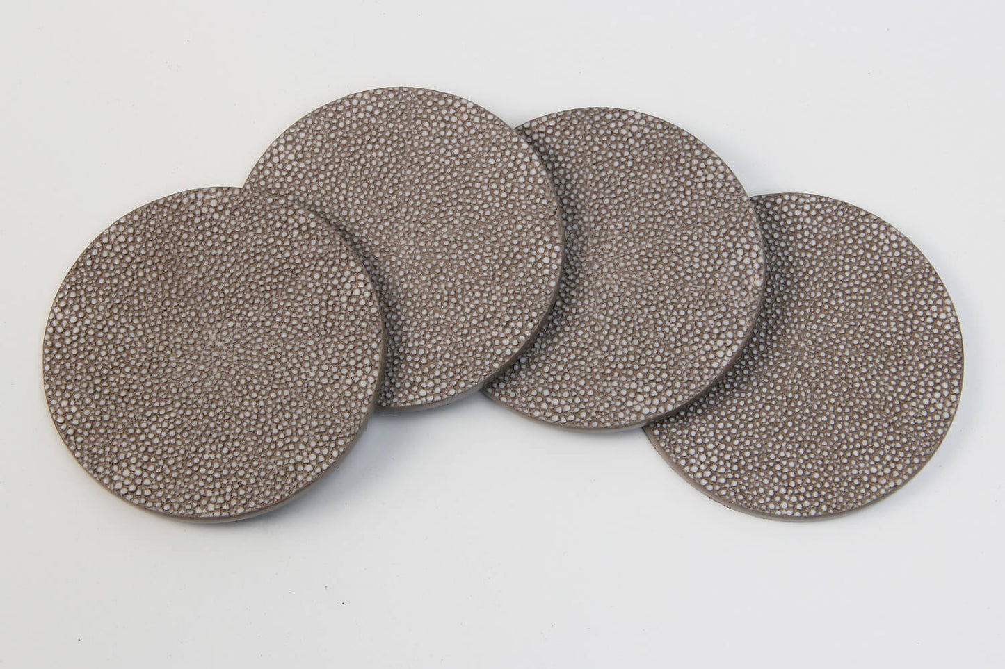 Rachel Winham's 'Dune' Shagreen Coasters